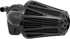 Arlen Ness CrossFire Monster Sucker® Air Cleaner, All Black - 00-17 Twin Cam Air Cleaner Arlen Ness