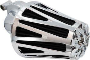 Arlen Ness CrossFire Monster Sucker® Air Cleaner, Chrome - 17-23 Milwaukee 8 Air Cleaner Arlen Ness
