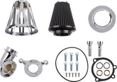 CrossFire Monster Sucker® Air Cleaner, Chrome - 00-17 Twin Cam Air Cleaner Arlen Ness Default Title