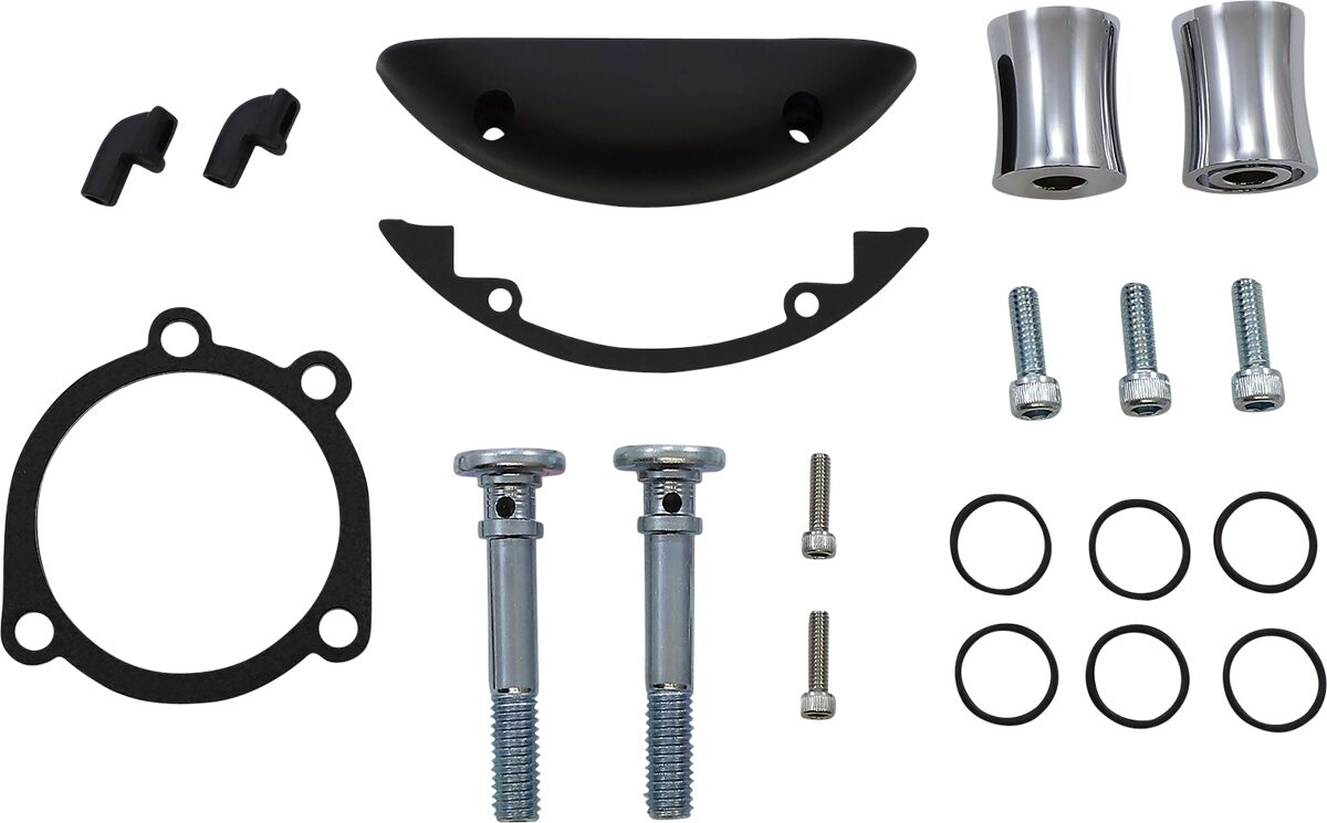 Replacement Hardware Kits: Inverted / Method® / Clear Tear™ / Sidekick, Chrome 08-16 Touring / 16-17 FLST & FXDLS Air Cleaner Replacement Part Arlen Ness Default Title