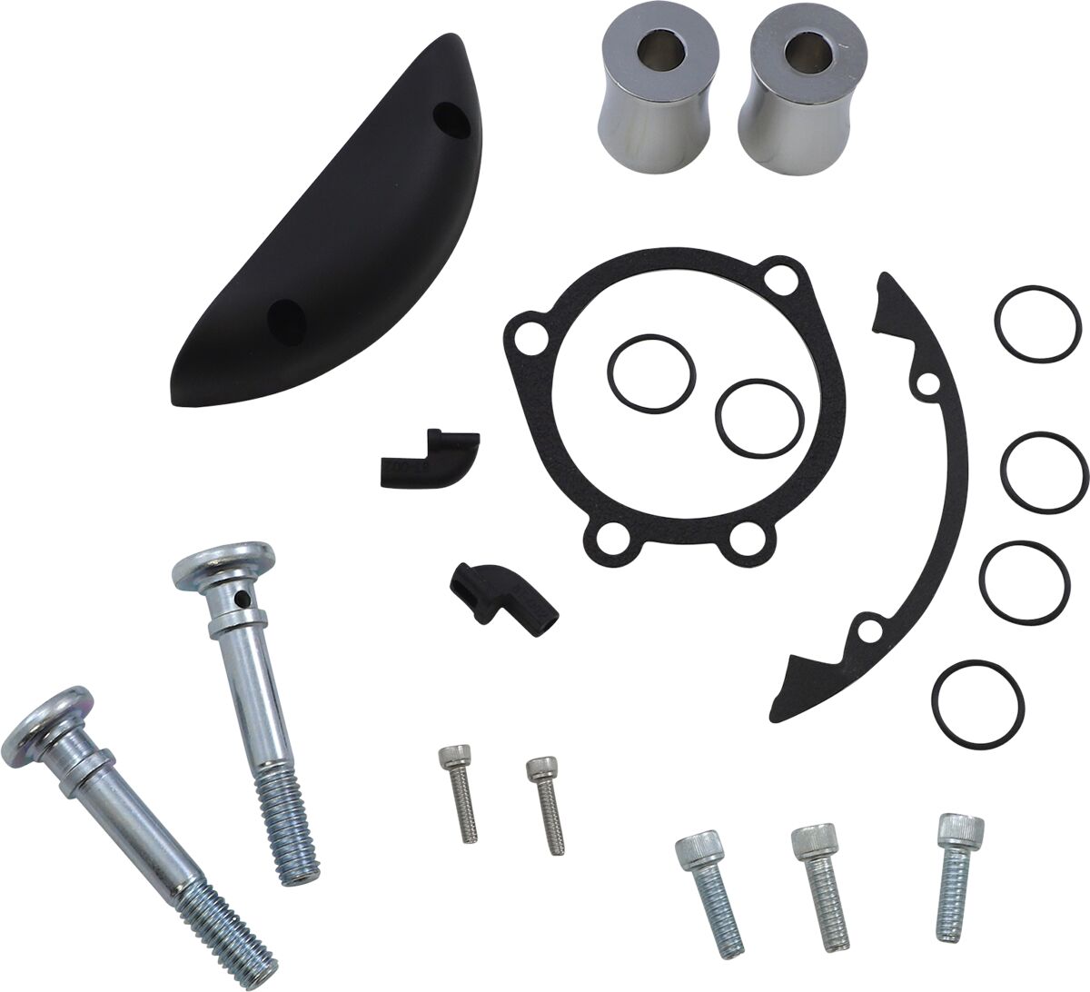 Replacement Hardware Kits: Inverted / Method® / Clear Tear™ / Sidekick, Chrome - 00-17 Twin Cam Air Cleaner Replacement Part Arlen Ness Default Title