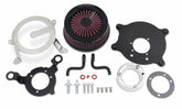 Vance & Hines V02 Cage Fighter Air Cleaner, Brushed - 02-07 Touring & 00-15 Softail & 99-17 Dyna Air Cleaner Vance & Hines