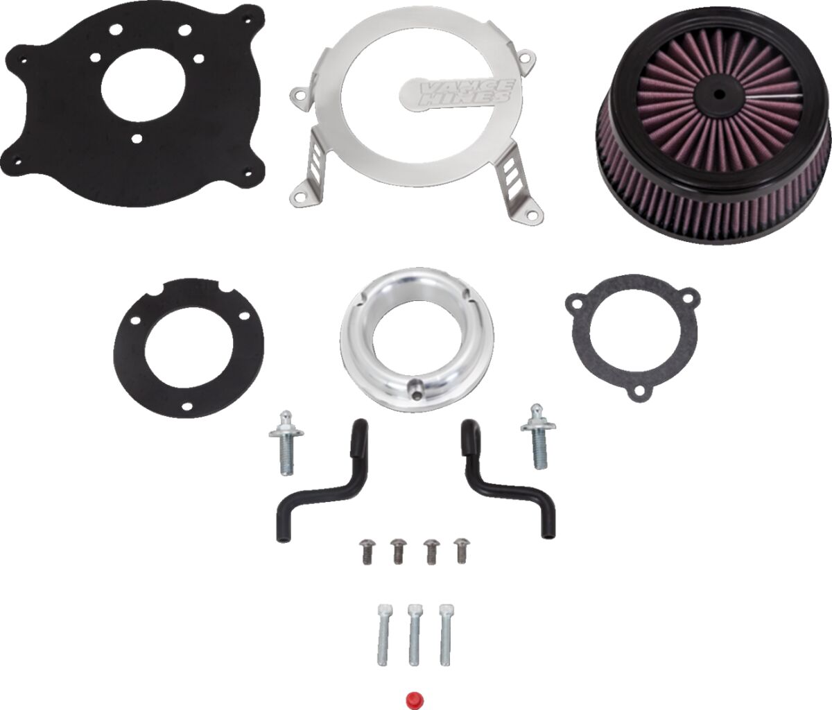 Cage Fighter Air Cleaner St,Fl Vance & Hines