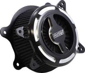Vance & Hines VO2 Blade Air Cleaner, Black Contrast - 99-22 Sportster Air Cleaner Vance & Hines