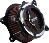 Vance & Hines VO2 Blade Air Cleaner, Black Contrast - 08-17 Dyna Air Cleaner Vance & Hines