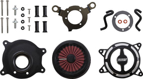 Vance & Hines VO2 Blade Air Cleaner, Black Contrast - 08-17 Dyna Air Cleaner Vance & Hines