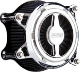 Vance & Hines VO2 Blade Air Cleaner, Chrome - 08-16 Touring & 09-16 Trike & 16-17 Softail & 16-17 Dyna Air Cleaner Vance & Hines