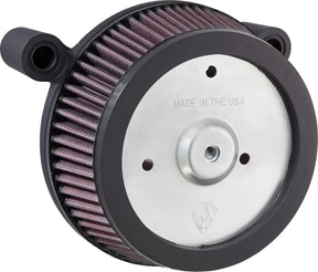 Arlen Ness Big Sucker® Stage 1 Air Cleaner, Black - 99-17 Twin cam Air Cleaner Arlen Ness