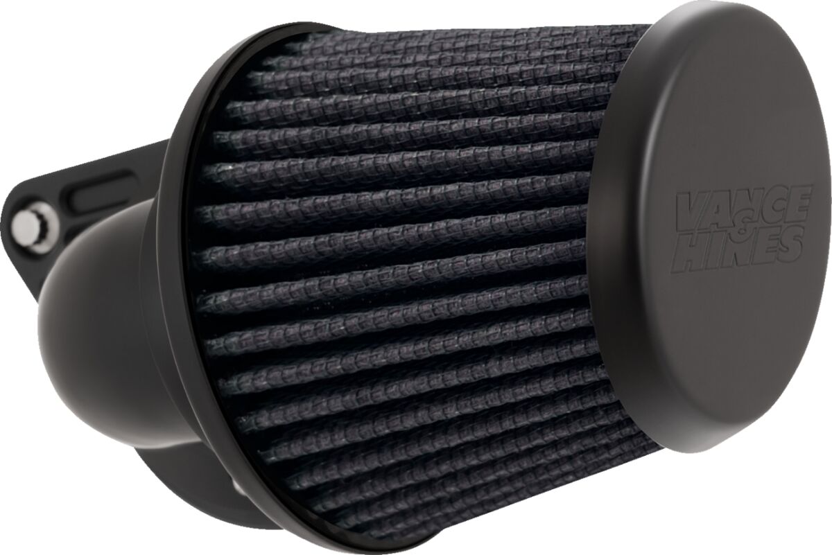 Vance & Hines V02 Falcon Air Cleaner, Matte Black - 02-07 Touring & 00-15 Softail & 99-17 Dyna Air Cleaner Vance & Hines