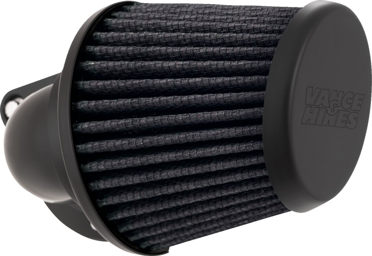 Vance & Hines V02 Falcon Air Cleaner, Matte Black - 91-22 Sportster Air Cleaner Vance & Hines