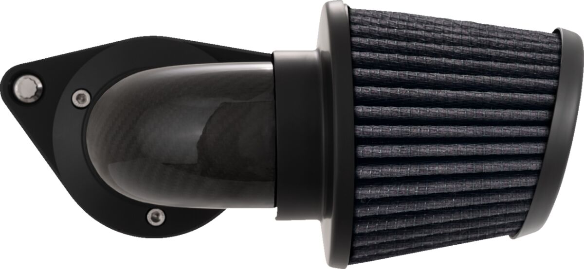 Vance & Hines V02 Falcon Air Cleaner, Weaved Carbon - 91-22 Sportster Air Cleaner Vance & Hines