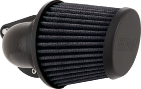 Vance & Hines V02 Falcon Air Cleaner, Weaved Carbon - 91-22 Sportster Air Cleaner Vance & Hines