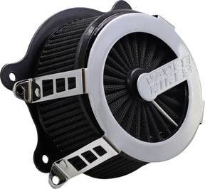 Vance & Hines Vo2 Cage Fighter Air Cleaner, Chrome - Milwaukee 8 Air Cleaner Vance & Hines