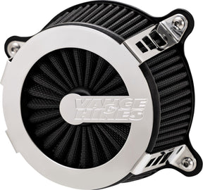 Vance & Hines Vo2 Cage Fighter Air Cleaner, Chrome - 08-16 Touring & 09-16 Trike & 16-17 Softail & 16-17 Dyna Air Cleaner Vance & Hines