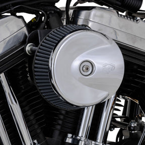 Vance & Hines VO2 Stingray Air Cleaner, Chrome - 91-22 Sportster Air Cleaner Vance & Hines