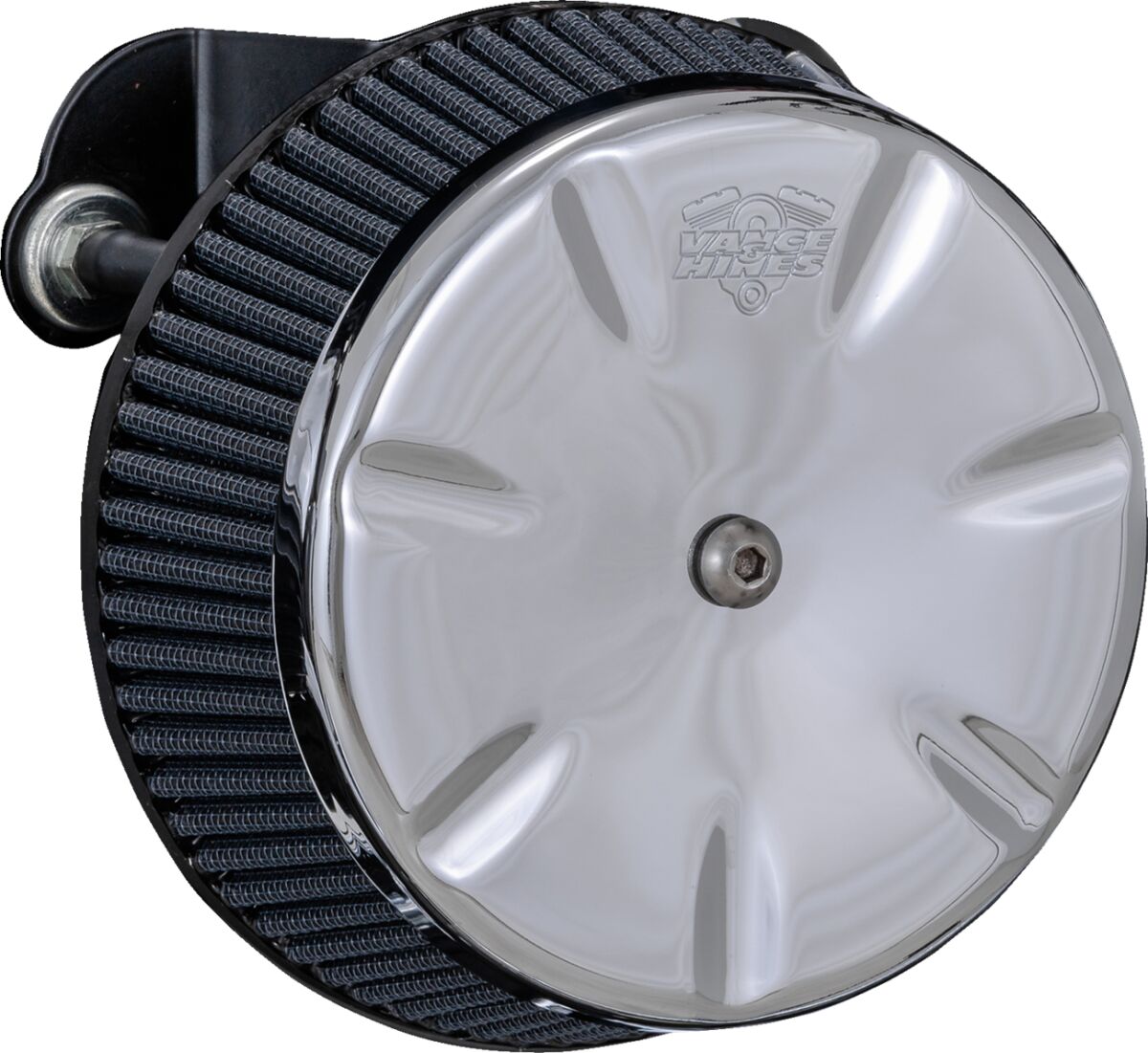 Vance & Hines VO2 Eliminator Air Cleaner, Chrome - Milwaukee 8 Air Cleaner Vance & Hines
