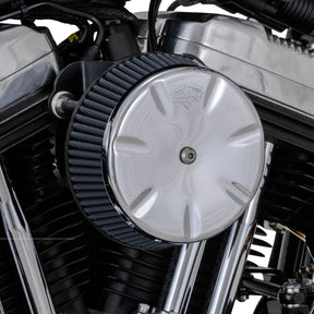 Vance & Hines VO2 Eliminator Air Cleaner, Chrome - Milwaukee 8 Air Cleaner Vance & Hines