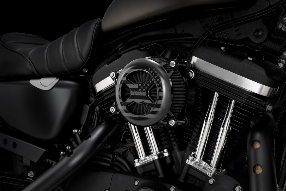 Vance & Hines VO2 America Air Cleaner, Black - 91-22 Sportster Air Cleaner Vance & Hines