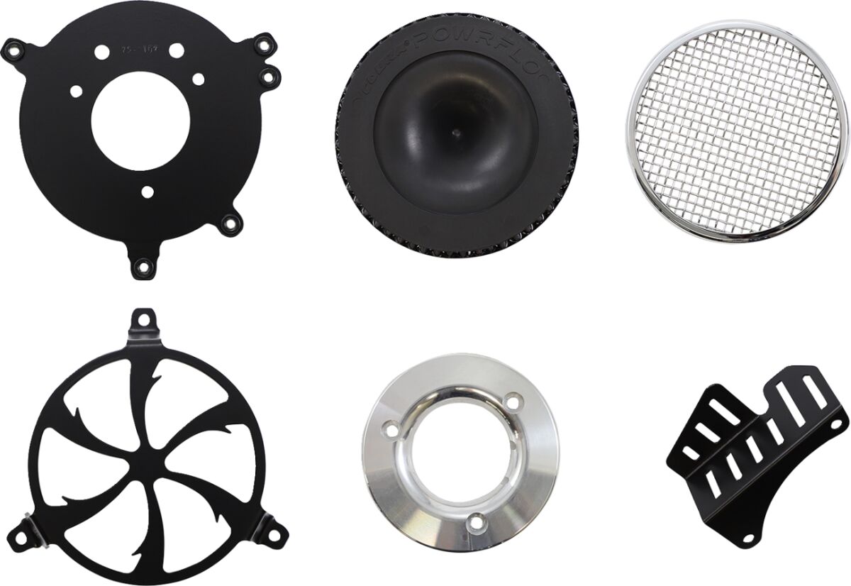 Cobra Air Filter Sw Blk Dresser Air Cleaner Cobra