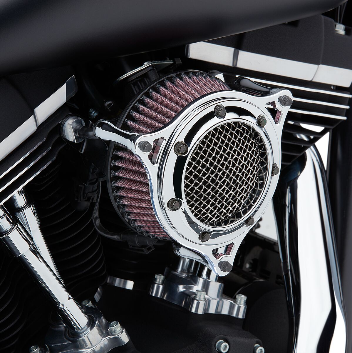 Cobra Air Cleaner Rpt Chr Drssr Air Cleaner Cobra