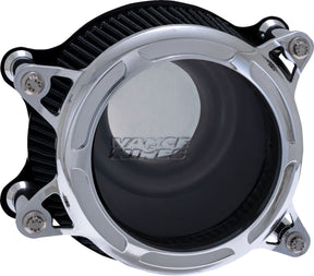 Vance & Hines V02 Insight Air Cleaner, Chrome - Milwaukee 8 Air Cleaner Vance & Hines