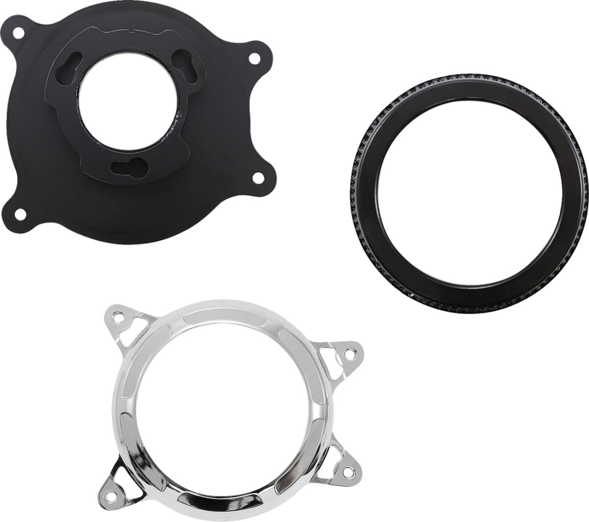 Vance & Hines V02 Insight Air Cleaner, Chrome - Milwaukee 8 Air Cleaner Vance & Hines