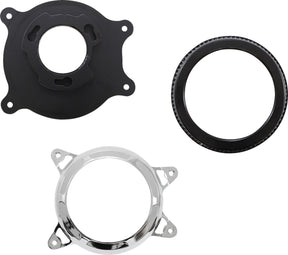 Vance & Hines V02 Insight Air Cleaner, Chrome - Milwaukee 8 Air Cleaner Vance & Hines