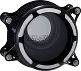 Vance & Hines V02 Insight Air Cleaner, Black Contrast - Milwaukee 8 Air Cleaner Vance & Hines