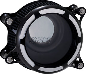 Vance & Hines V02 Insight Air Cleaner, Black Contrast - Milwaukee 8 Air Cleaner Vance & Hines