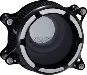 Vance & Hines V02 Insight Air Cleaner, Black Contrast - 91-22 Sportster Air Cleaner Vance & Hines