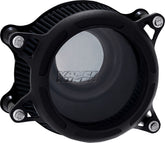 Vance & Hines V02 Insight Air Cleaner, Wrinkle Black Ceramic - 02-07 Touring & 00-15 Softail & 99-17 Dyna Air Cleaner Vance & Hines