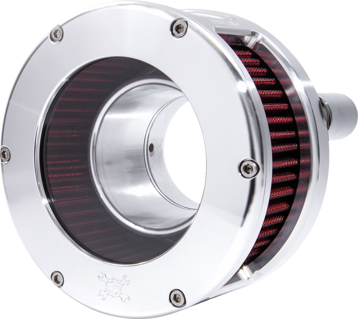 Feuling Parts Air Clnr Ba Raw/C/Red M8 Aircleaner Assemblies Feuling