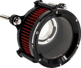 Trask Assault Charge High Flow Air Cleaner Kit, Gloss Black - Milwaukee 8 Air Cleaner Trask Performance