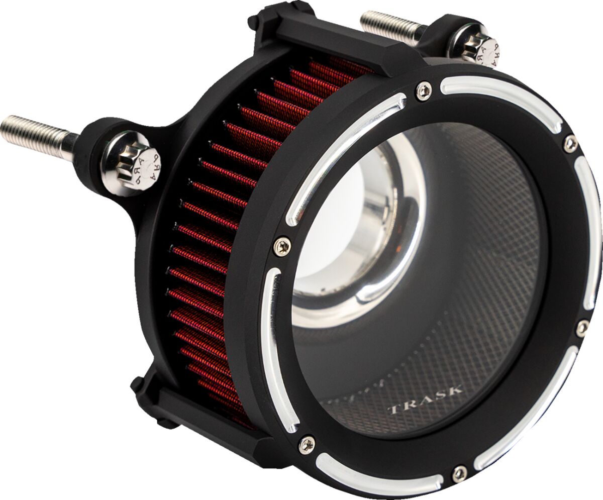 Trask Assault Charge High Flow Air Cleaner Kit, Reverse Cut - Milwaukee 8 Air Cleaner Trask Performance