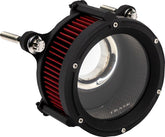 Trask Assault Charge High Flow Air Cleaner Kit, Black - Milwaukee 8 Air Cleaner Trask Performance
