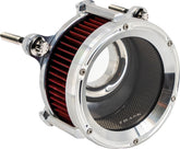 Trask Assault Charge High Flow Air Cleaner Kit, Raw - Milwaukee 8 Air Cleaner Trask Performance