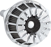 Arlen Ness 15-Spoke Inverted Series Air Cleaner, Chrome - 24+ Touring Air Cleaner Arlen Ness