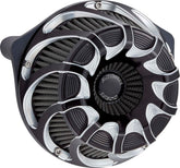 Arlen Ness Drift™ Inverted Series Air Cleaner, Black - 24+ Touring Air Cleaner Arlen Ness