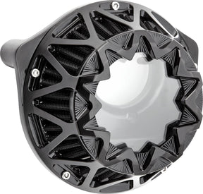 Arlen Ness Crossfire Air Cleaner, All Black - 24+ Touring Air Cleaner Arlen Ness