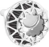 Arlen Ness Crossfire Air Cleaner, Chrome - 24+ Touring Air Cleaner Arlen Ness