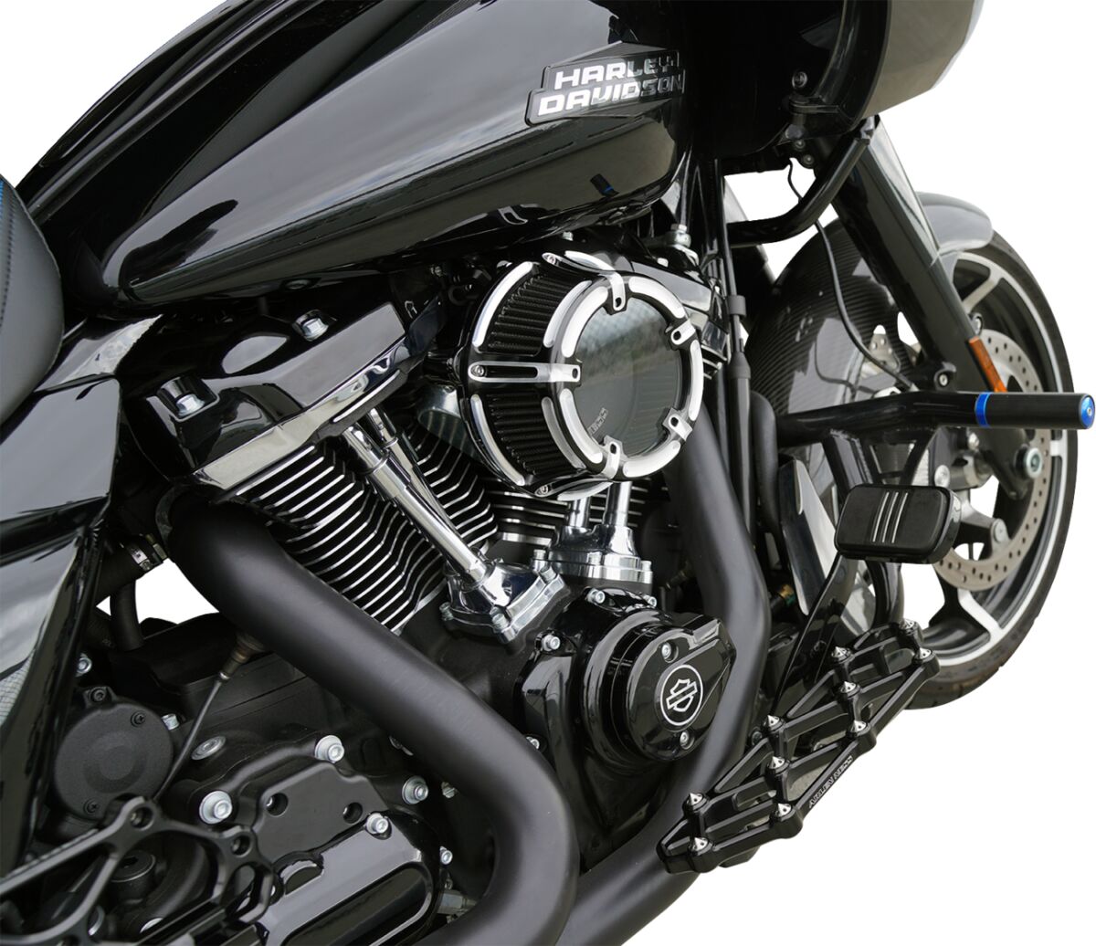 Arlen Ness Method® Air Cleaner, Contrast - 24+ Touring Air Cleaner Arlen Ness