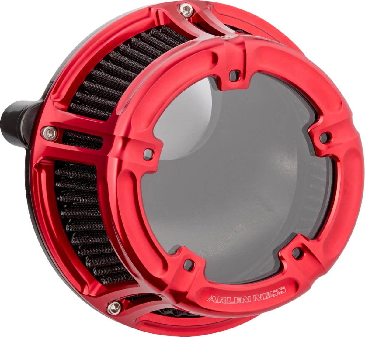 Arlen Ness Method® Air Cleaner, Red - 24+ Touring Air Cleaner Arlen Ness
