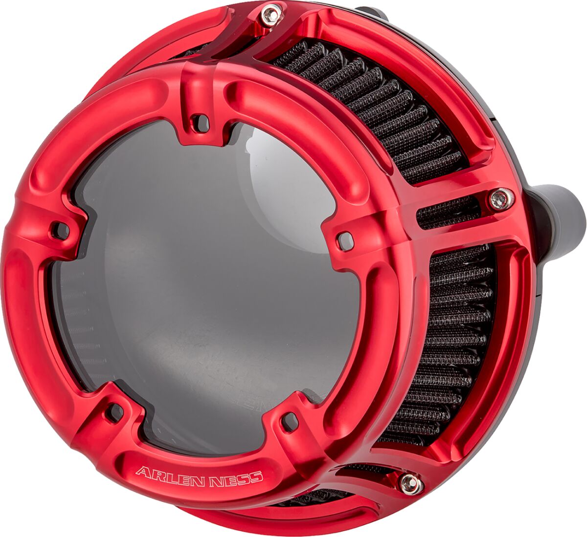 Arlen Ness Method® Air Cleaner, Red - 24+ Touring Air Cleaner Arlen Ness
