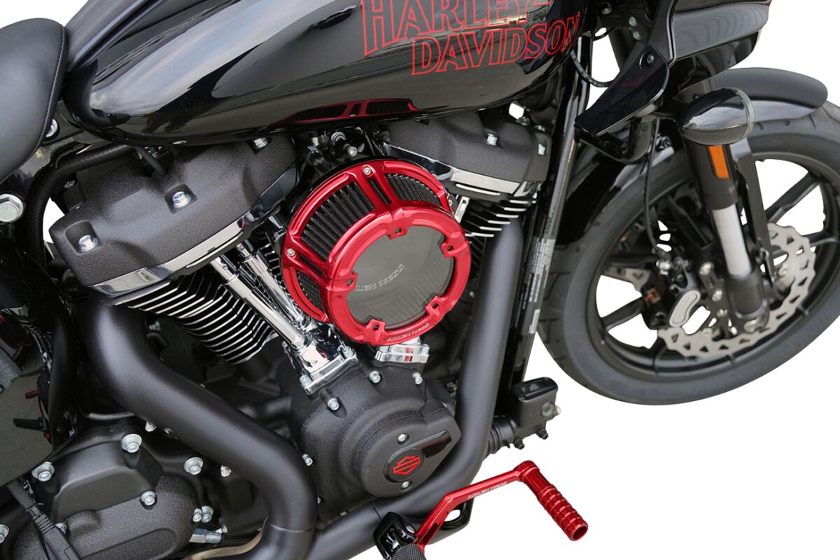 Arlen Ness Method® Air Cleaner, Red - 24+ Touring Air Cleaner Arlen Ness