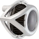 Arlen Ness Clear Tear Air Cleaner, Chrome - 24+ Touring Air Cleaner Arlen Ness