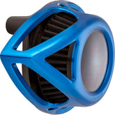 Arlen Ness Clear Tear Air Cleaner, Blue - 24+ Touring Air Cleaner Arlen Ness