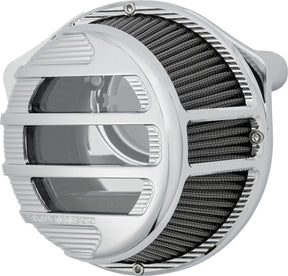 Arlen Ness SideKick Air Cleaner, Chrome - 24+ Touring Air Cleaner Arlen Ness