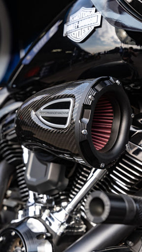 Performance Machine (Pm) Air Cleaner C4 Series Carbon F Air Cleaner Performance Machine