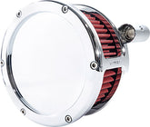 Feuling Parts Air Cleaner Ba Solid Cover Chr Air Cleaner Feuling