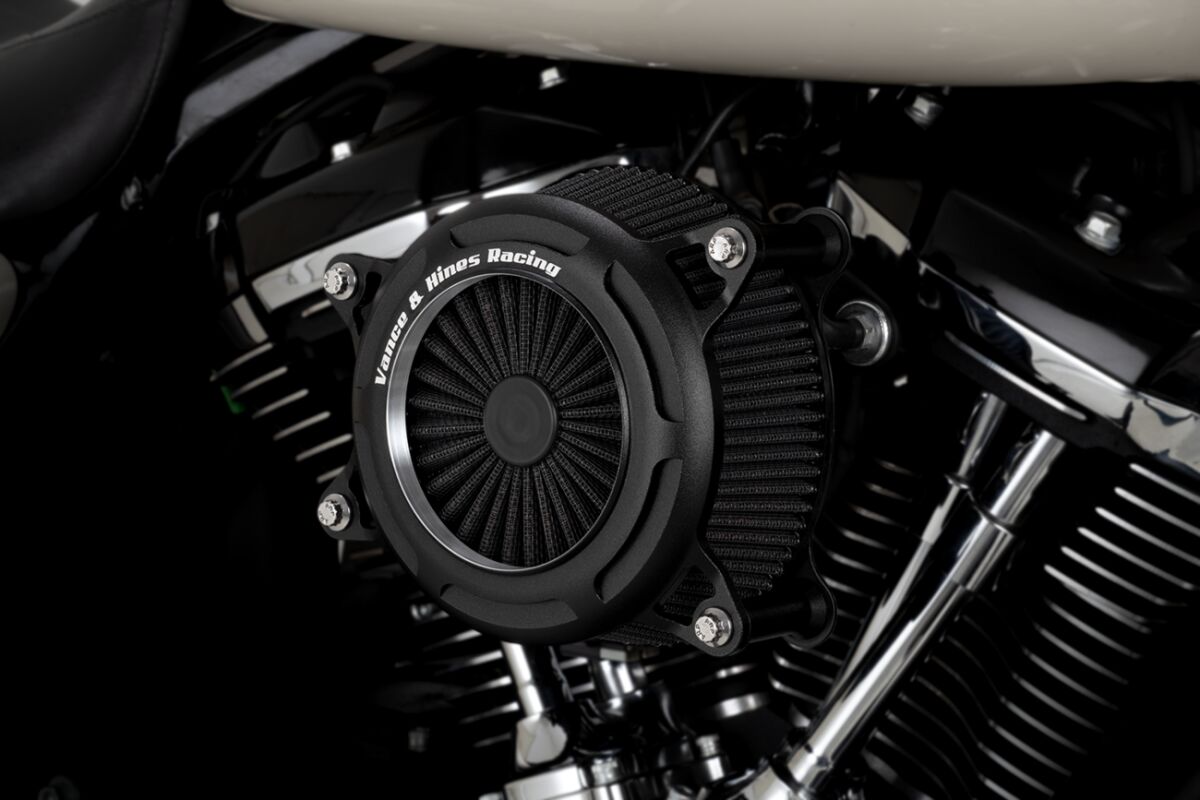 Vance & Hines Air Cleaner Vo2 Onyx Black Air Cleaner Vance & Hines